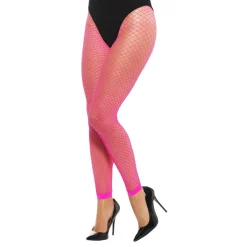 Nettingleggings Neonrosa