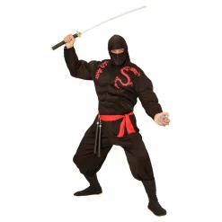 Ninja med Muskler Kostyme