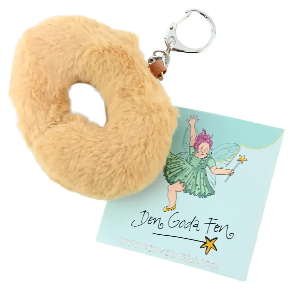 Nøkkelring Capybara Donut