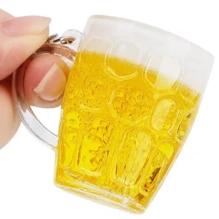 Nøkkelring Ølglass