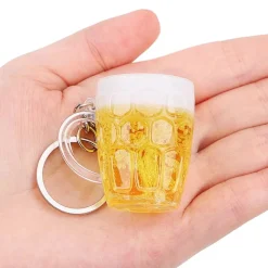 Nøkkelring Ølglass