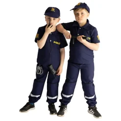 Norsk Politi Barn Kostyme