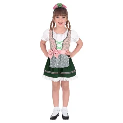 Oktoberfest Kjole Barn Kostyme