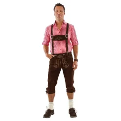 Oktoberfest Lederhosen Deluxe Brune