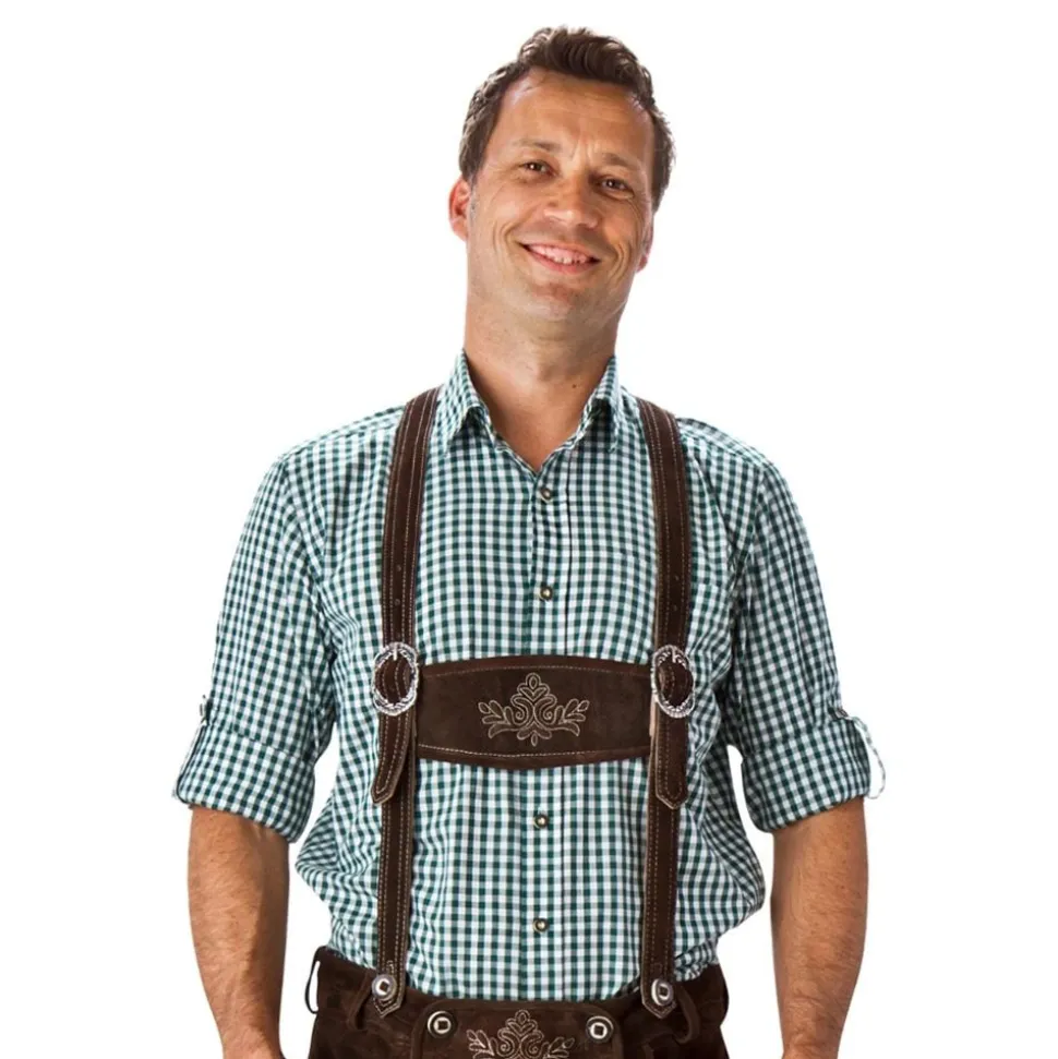 Oktoberfest-skjorte Grønn