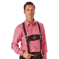 Oktoberfest Skjorte Rød