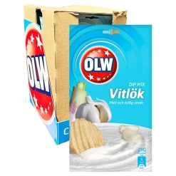 OLW Dipmix Vitlök (Hvitløk) Storpakning