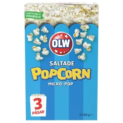 OLW Mikropopkorn Salte