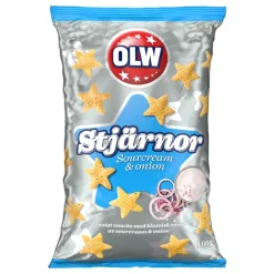 OLW Stjärnor Sourcream & Onion