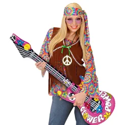 Oppblåsbar Gitar Flower Power
