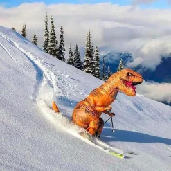 Oppblåsbar T-Rex Kostyme