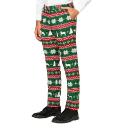 OppoSuits Festive Green Dress