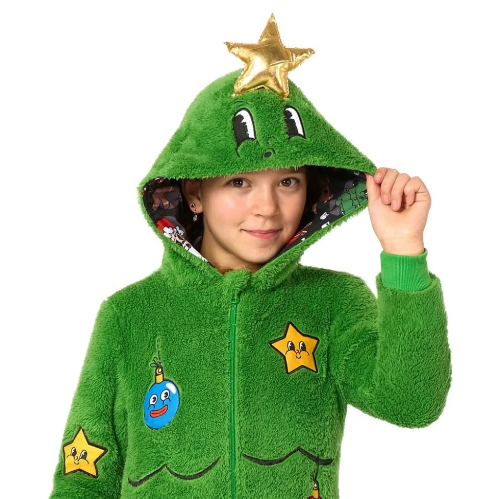 OppoSuits Juletre Barn Onesie