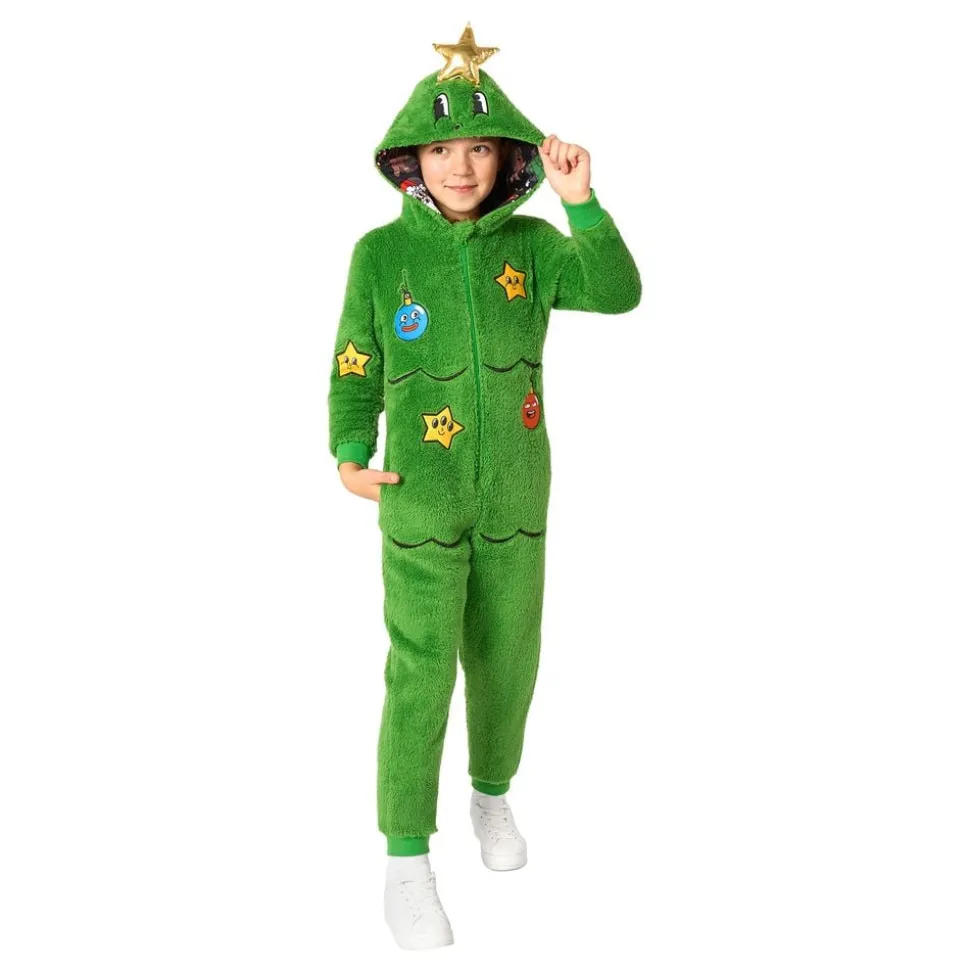 OppoSuits Juletre Barn Onesie