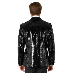 OppoSuits Paljett-dressjakke Briliant Svart