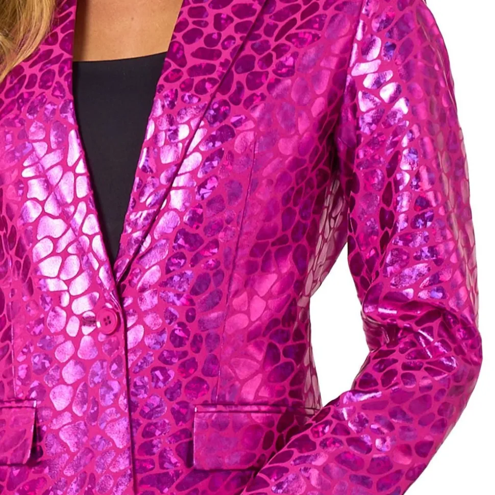 OppoSuits Peppy Pink Dame Dressjakke