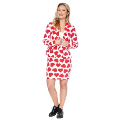 OppoSuits Queen of Hearts Dame Drakt