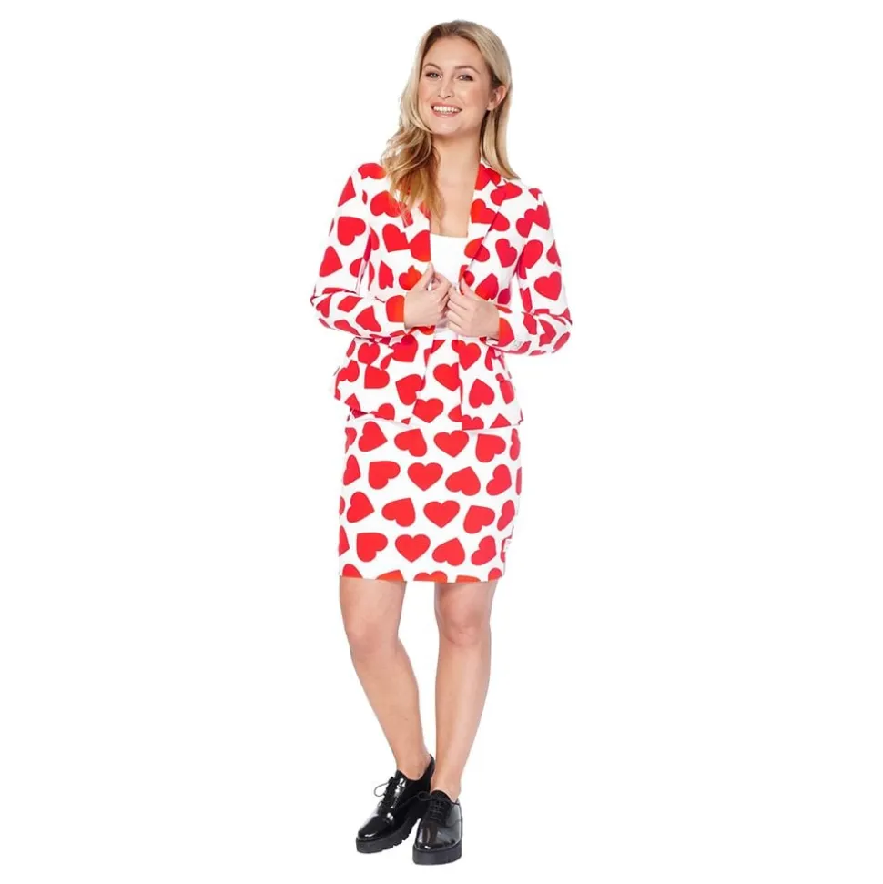 OppoSuits Queen of Hearts Dame Drakt