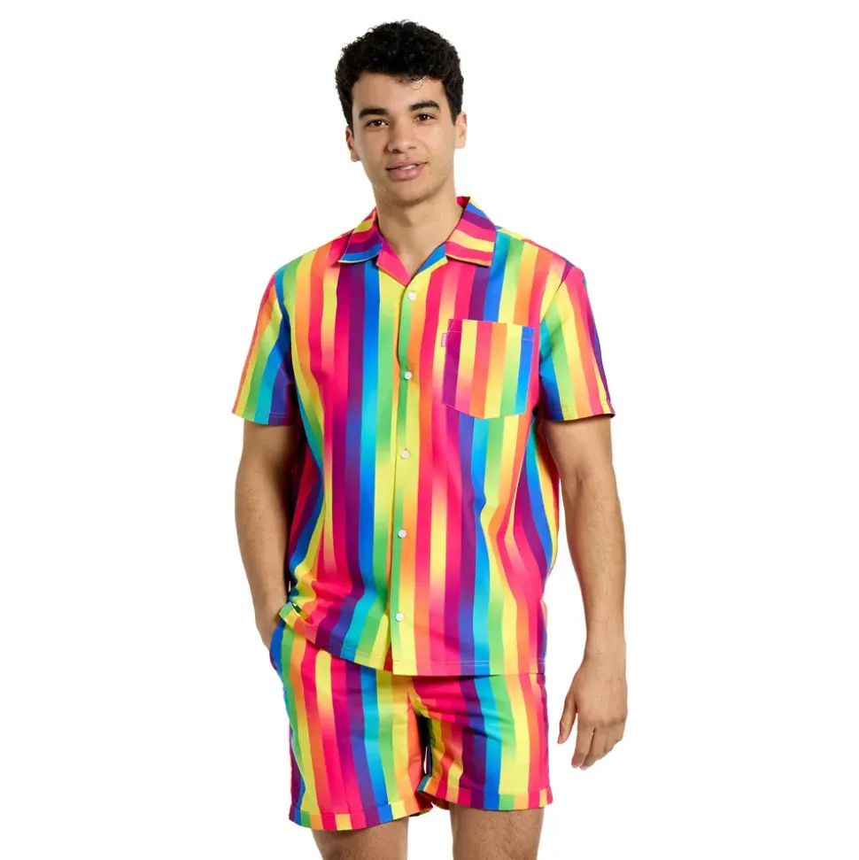 OppoSuits Rainbow Glaze Shorts Dress
