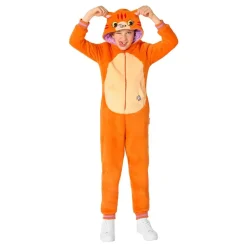 OppoSuits Rød Katt Barne Onesie