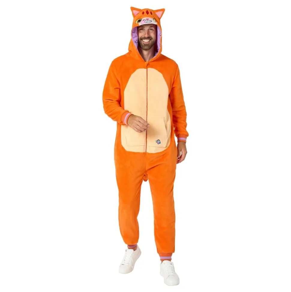 OppoSuits Rød Katt Onesie
