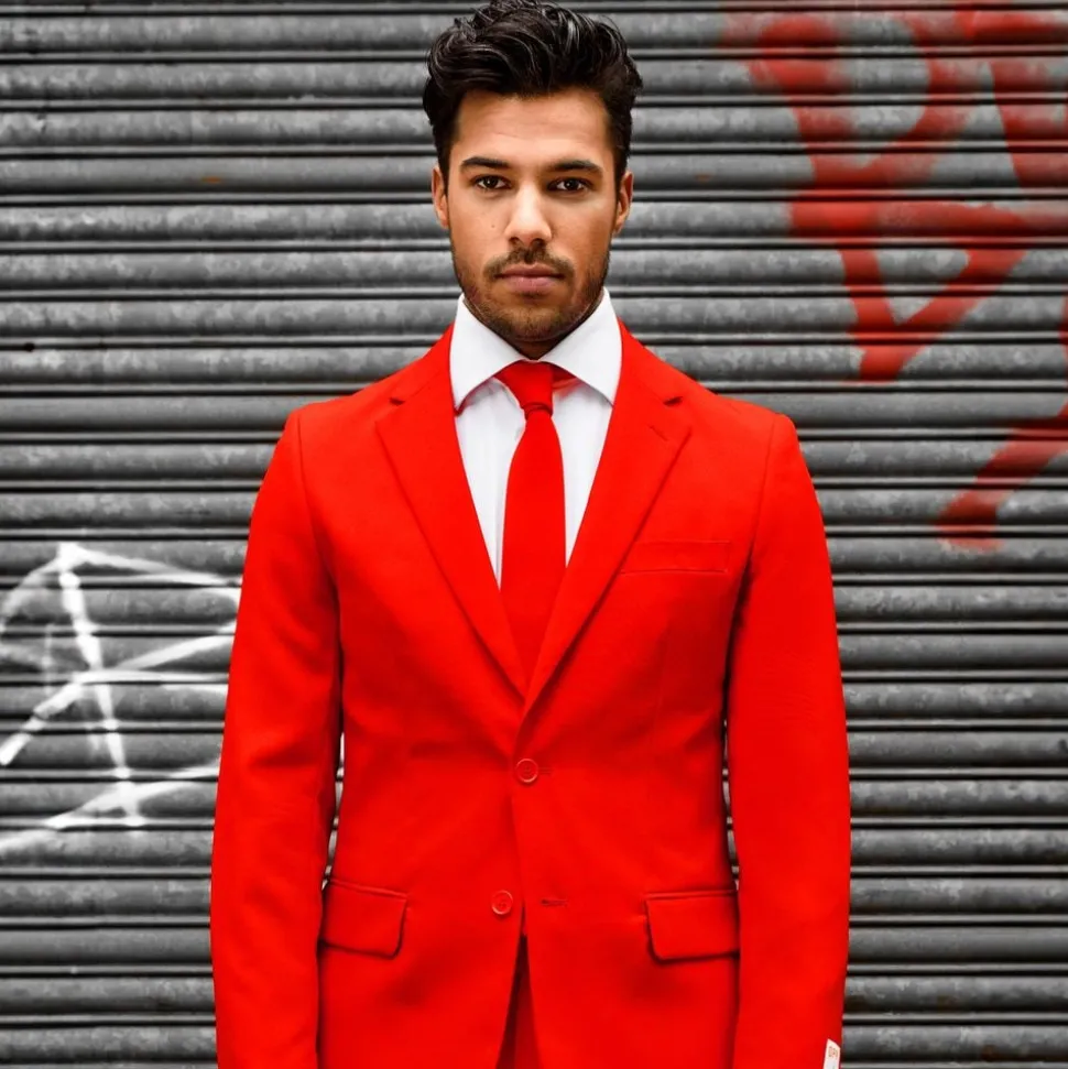 OppoSuits Red Devil Dress