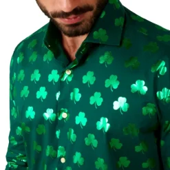 OppoSuits Shiny Shamrock Skjorte