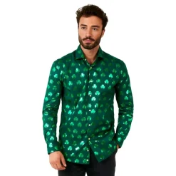 OppoSuits Shiny Shamrock Skjorte