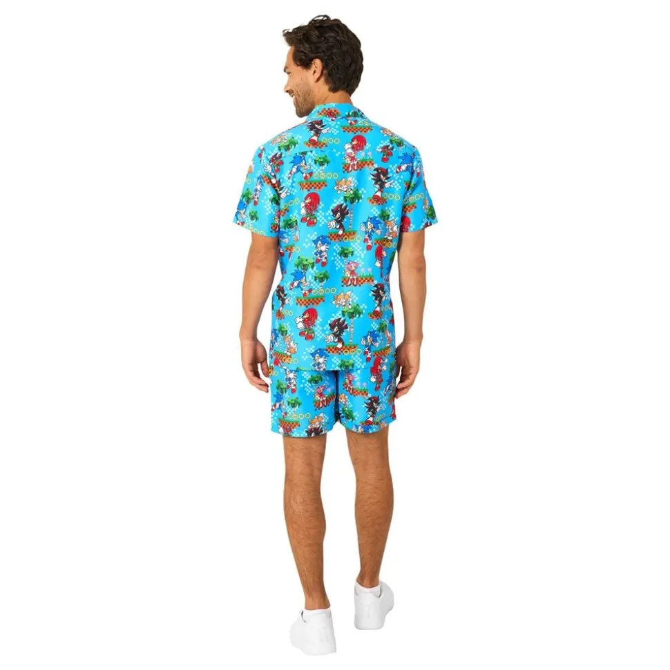 OppoSuits Sonic™ Green Hill Shorts Kostyme