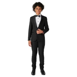 OppoSuits Teen Jet Set Black Smoking