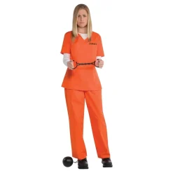 Orange Fange Dame Kostyme