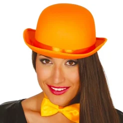 Oransje Bowlerhatt