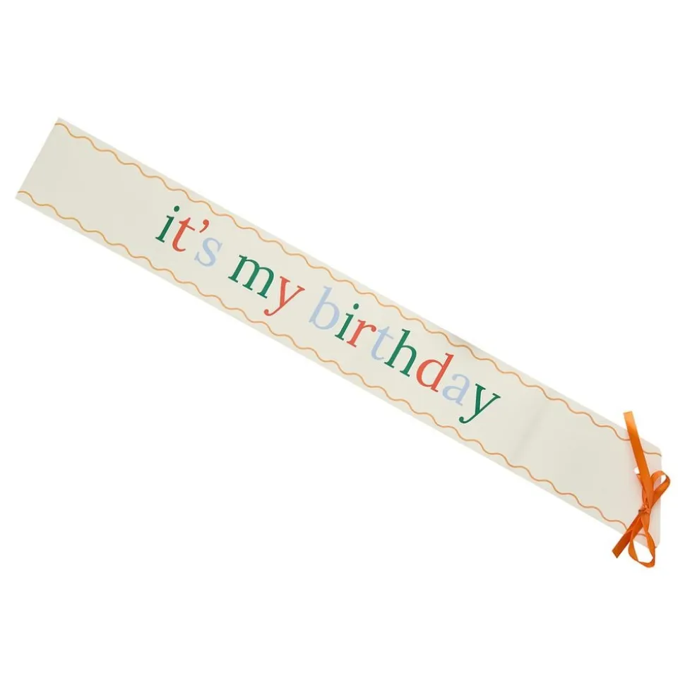 Ordensbånd It's My Birthday Flerfarget