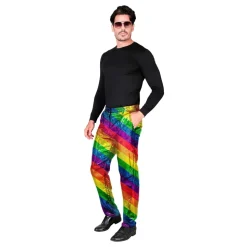 Paljettbukser Multi Pride Herre