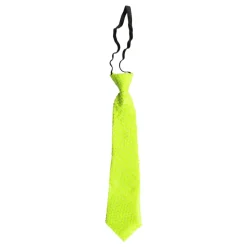 Paljettslips Neongul