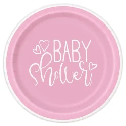 Papirasjetter Baby Shower Rosa