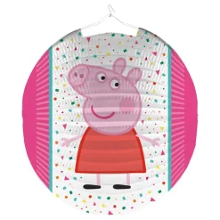 Papirlykt Rund Peppa Gris