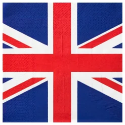 Papirservietter Britiske Flagg