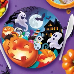Papirtallerkener Halloween-fest