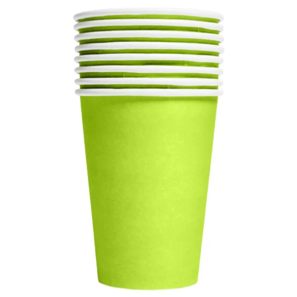 Pappkopper Limegrønne