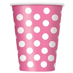 Pappkopper Rosa Prikkete