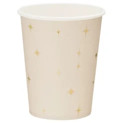 Pappkopper Stjerner Beige