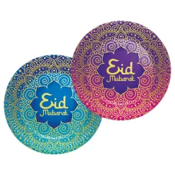 Papptallerken Eid Mubarak