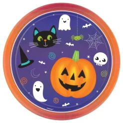 Papptallerkener Halloween Friends