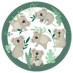 Papptallerkener Jungel Koala
