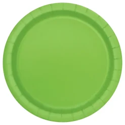 Papptallerkener limegrønn