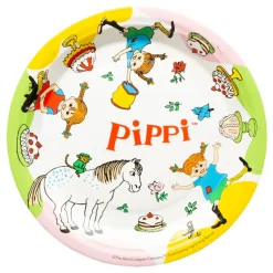 Papptallerkener Pippi Langstrømpe