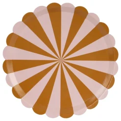 Papptallerkener Stripes Mix