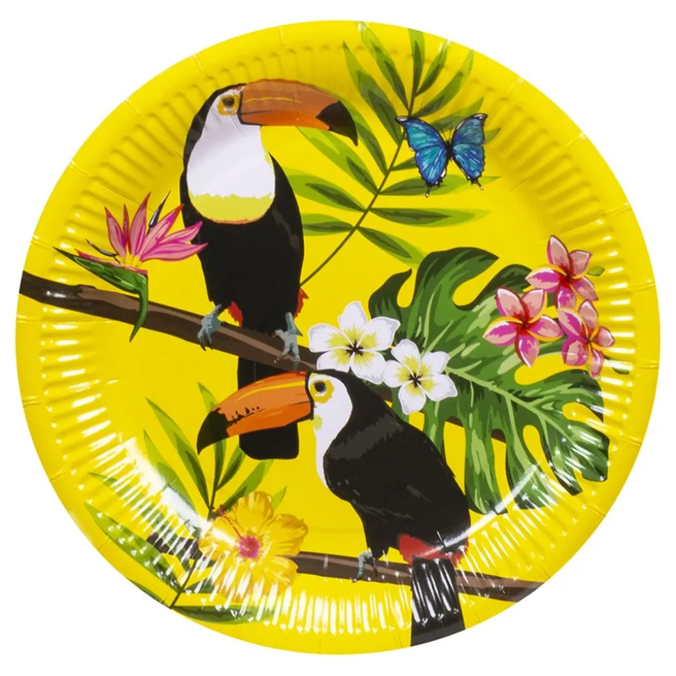 Papptallerkener Tucan