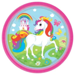 Papptallerkener Unicorn